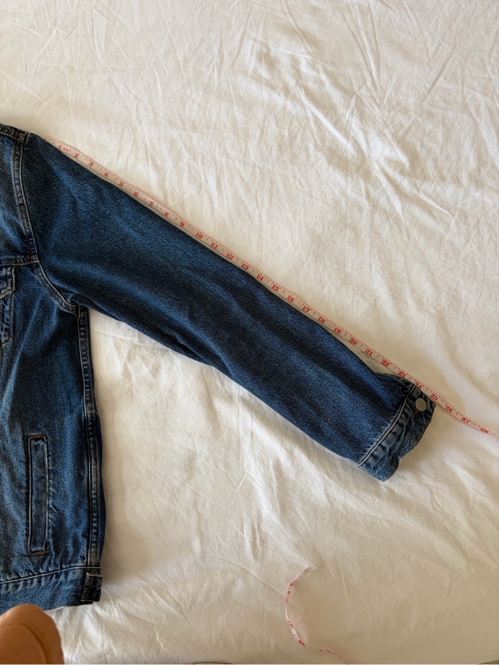 ASOS Distressed Blue Denim Jacket - Picture 4 of 8